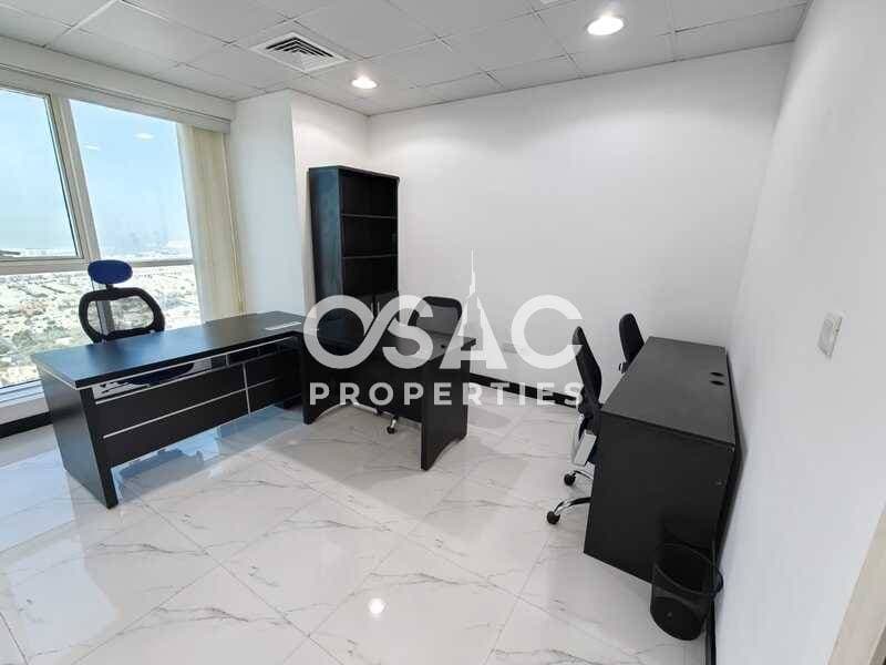 Spacious Office | Full Sea View | High Floor - 5
