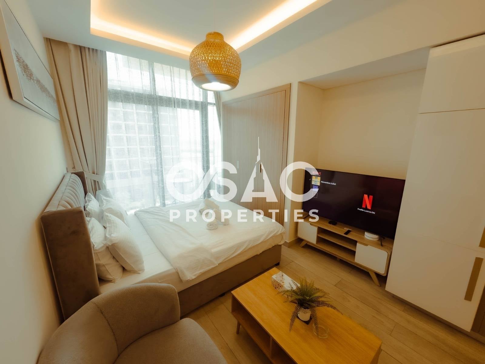 Elegant Studio Apartment | Front Community View