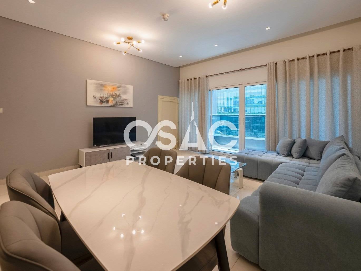 Mid Floor | Fully Furnished 1BR  | Large Layout 